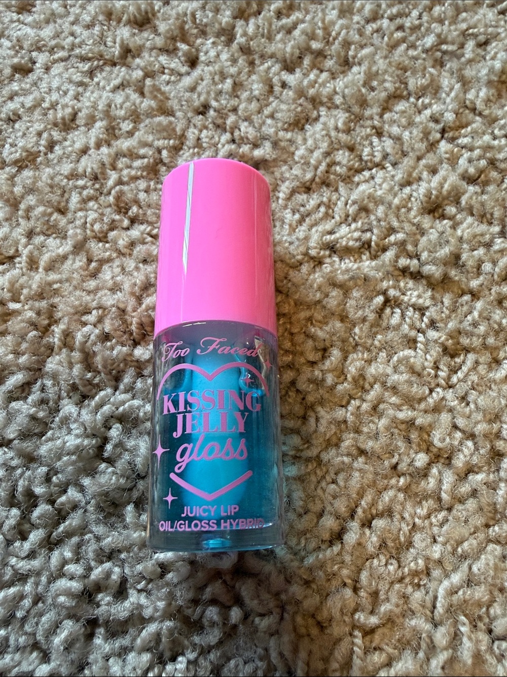Too Faced Kissing Jelly Gloss – Blue Snow Cone